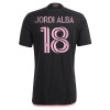 Camiseta de fútbol Inter Miami CF Jordi Alba Ramos 18 Segunda Equipación 2024-25 - Hombre